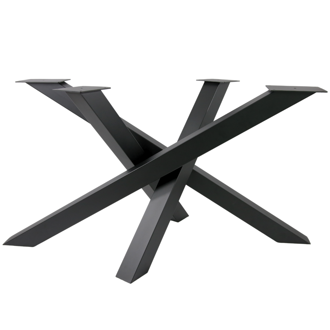 holz4home&reg; Tischgestell Tiempo Spider Mittelfu&szlig; 