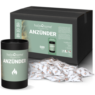 holz4home® Kaminanzünder Grillanzünder 