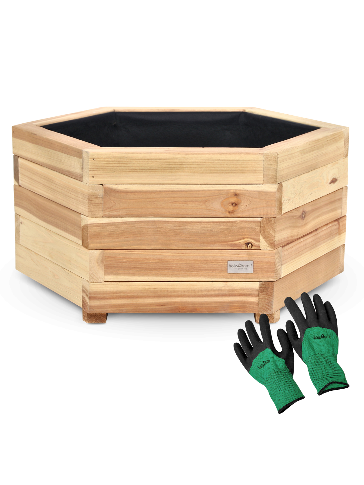 holz4home&reg; Outdoor Pflanzenk&uuml;bel M | M 