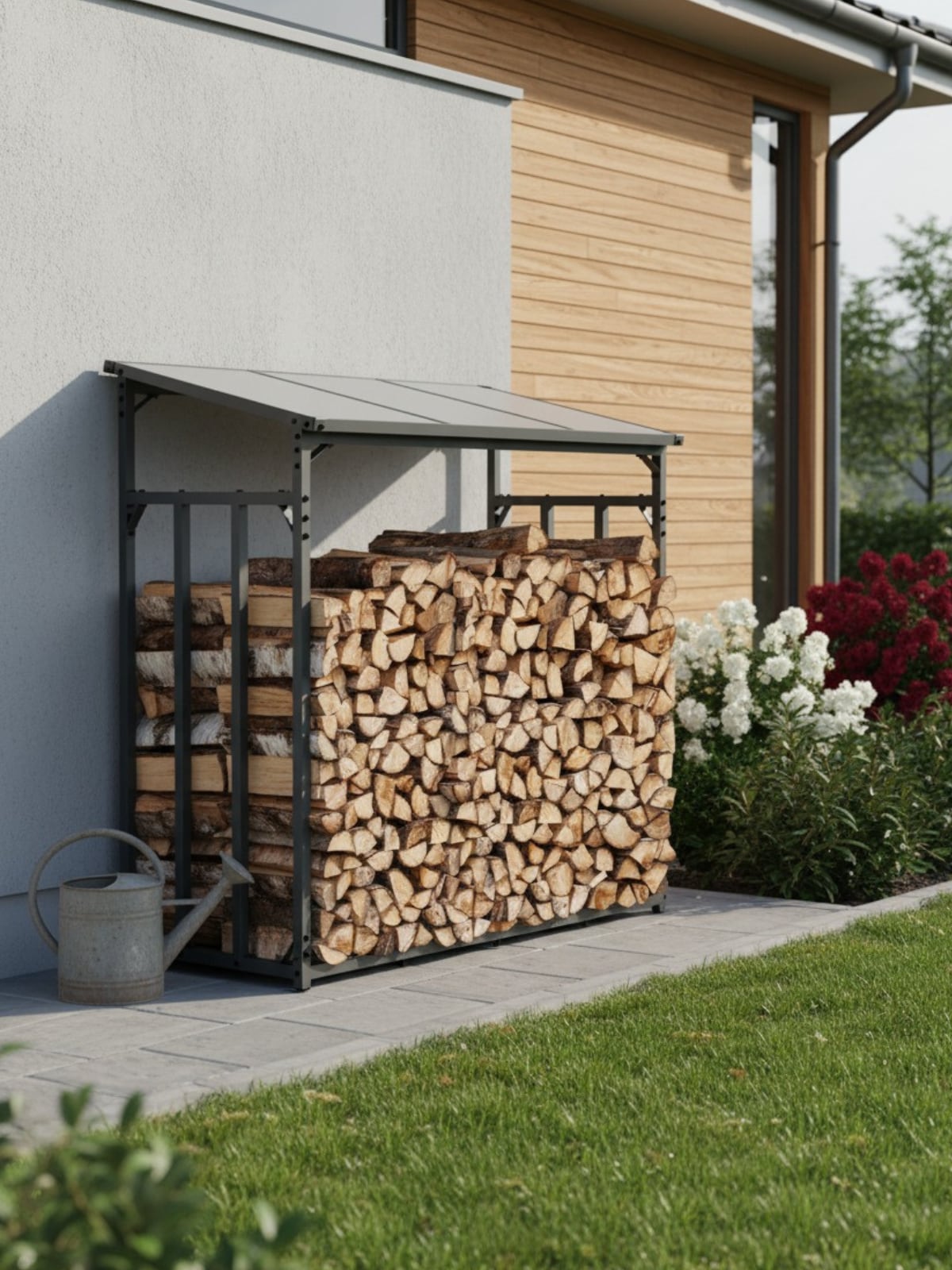 holz4home&reg; Kaminholzunterstand | XL (2.3RM 3.5SRM) 