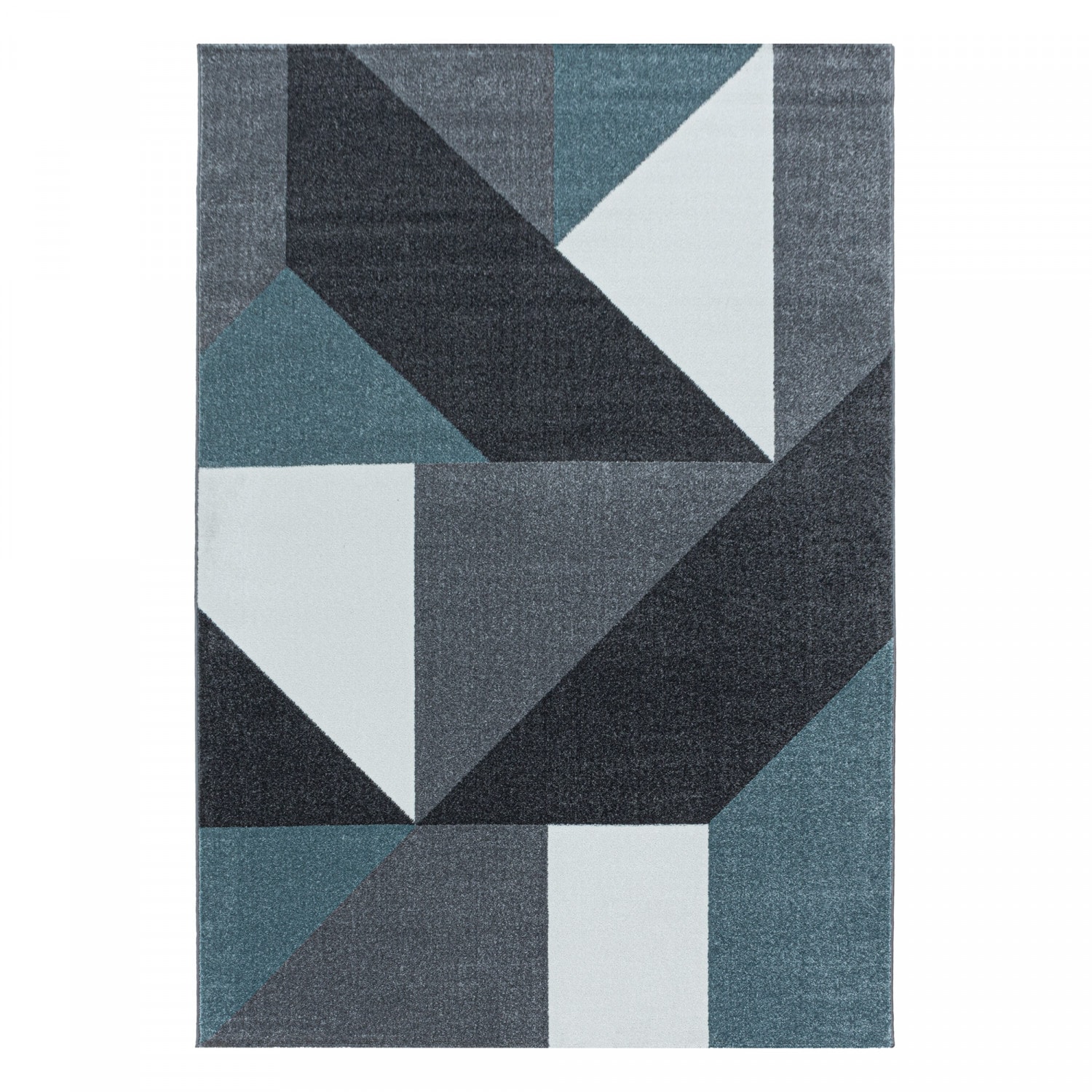 Wundersch&ouml;ne Kurzflor Teppich, Moderner Designer Teppich rechteckig, H&ouml;he 11 mm 