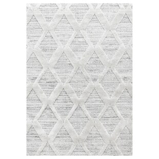 Modern Designer Elegante Teppich, Hoch-Tief Effekt 3D Boho Teppich, Pflegeleicht 