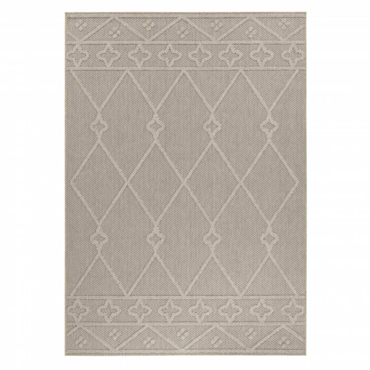 In & Outdoor Teppich, Waschbarer, Wetterfest,Balkon Terrasse Garten 