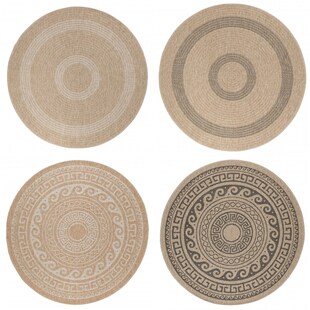 In & Outdoor Teppich Wetterfest, Balkon Wasserfest, Waschbarer Outdoorteppich 