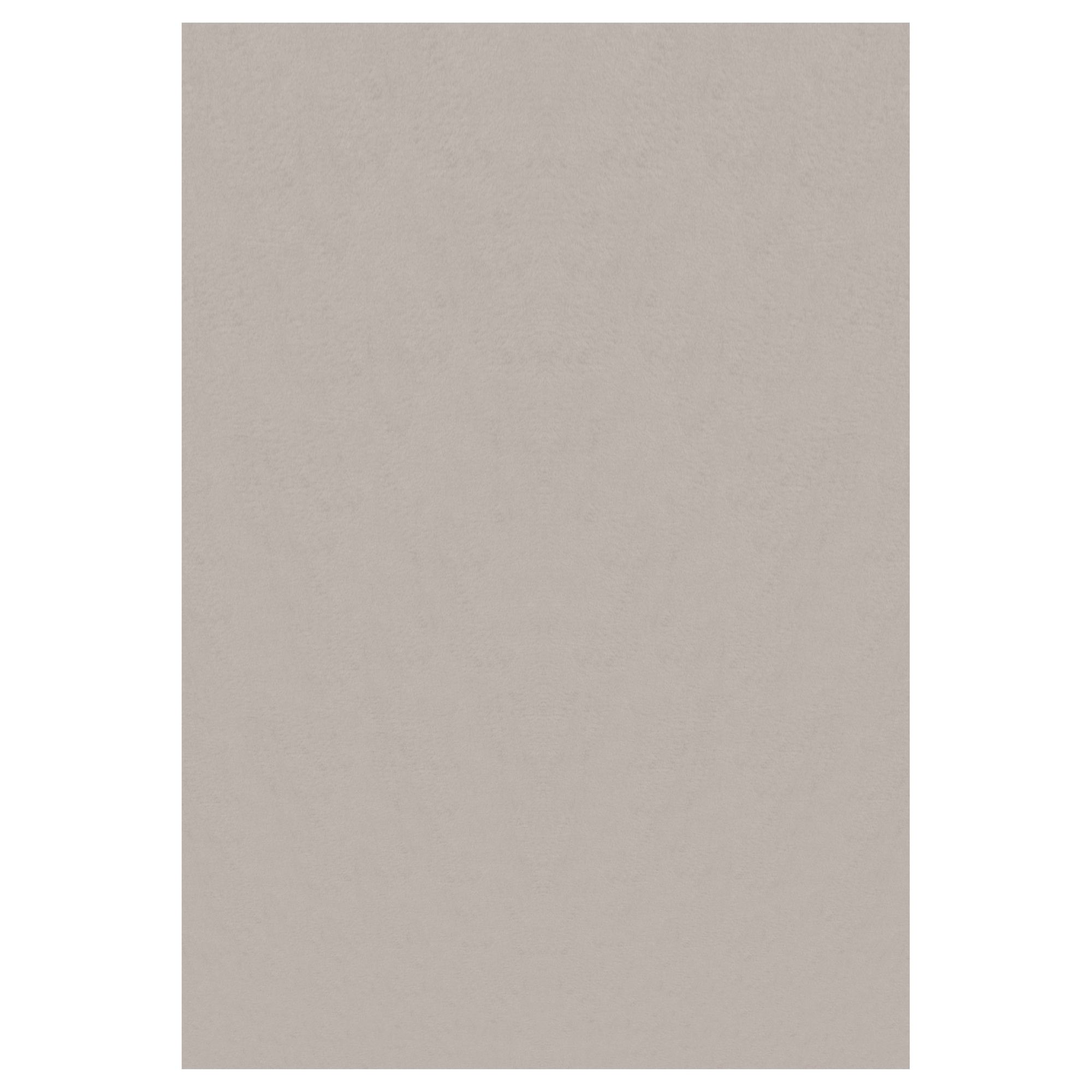 Waschbarer Teppich Wohnzimmer, Kurzflor rutschfest Flauschig Weich, Einfarbig, Felloptik, Super Soft 