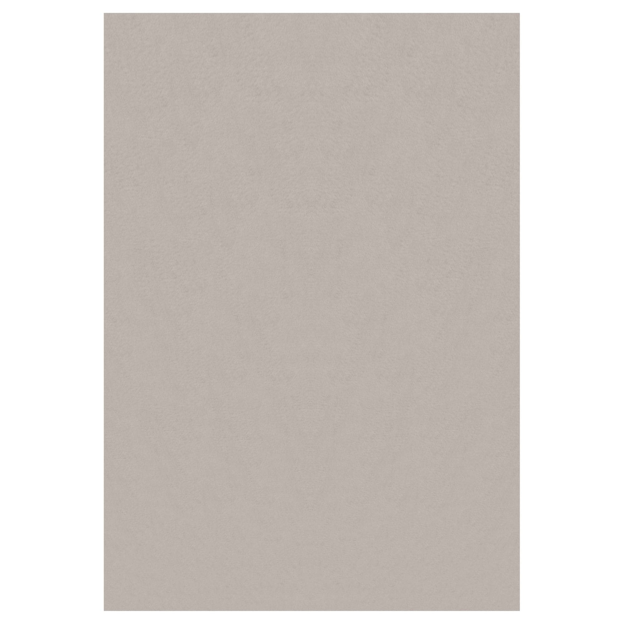 Waschbarer Teppich Wohnzimmer, Kurzflor rutschfest Flauschig Weich, Einfarbig, Felloptik, Super Soft 