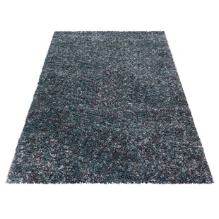 Modern Hochflor Teppich Flauschiger Langflor Teppich, Shaggy Flokati, Rechteckig 