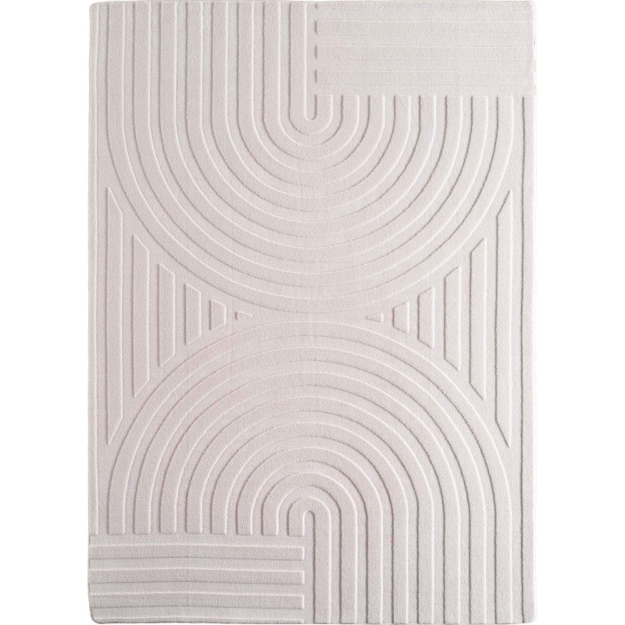 Weicher Indoor Teppich aus Microfaser, Stilvolles Design f&uuml;r Wohnzimmer, Schlafzimmer 