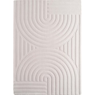 Weicher Indoor Teppich aus Microfaser, Stilvolles Design für Wohnzimmer, Schlafzimmer 