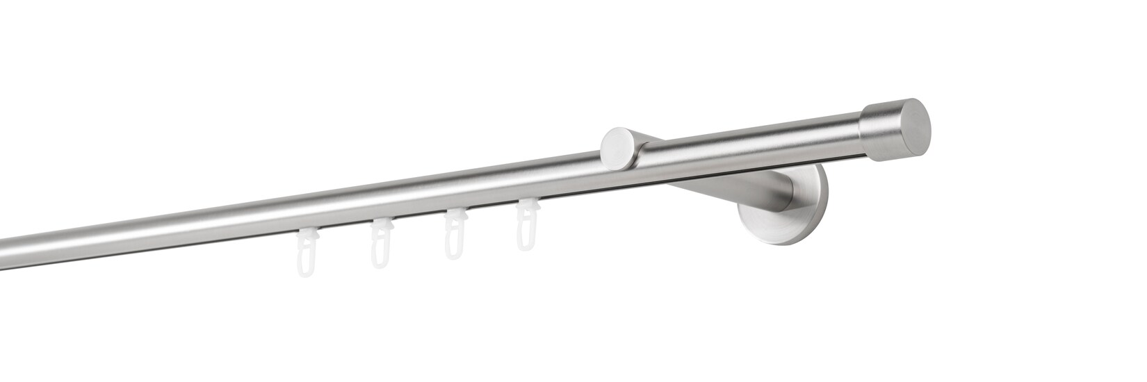 mydeco Gardinenstange "Kappe function Ø 20mm" 1 läufig-läufig Fixmass