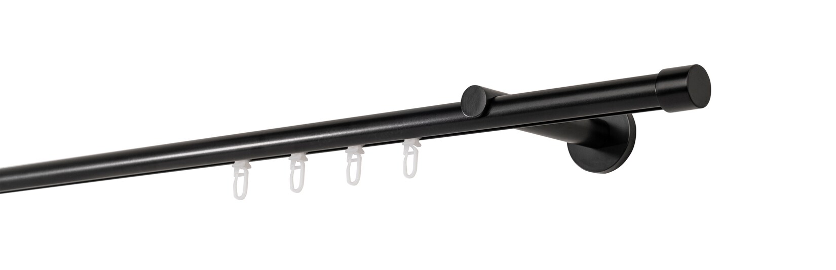mydeco Gardinenstange "Kappe function Ø 20mm" 1 läufig-läufig Fixmaß