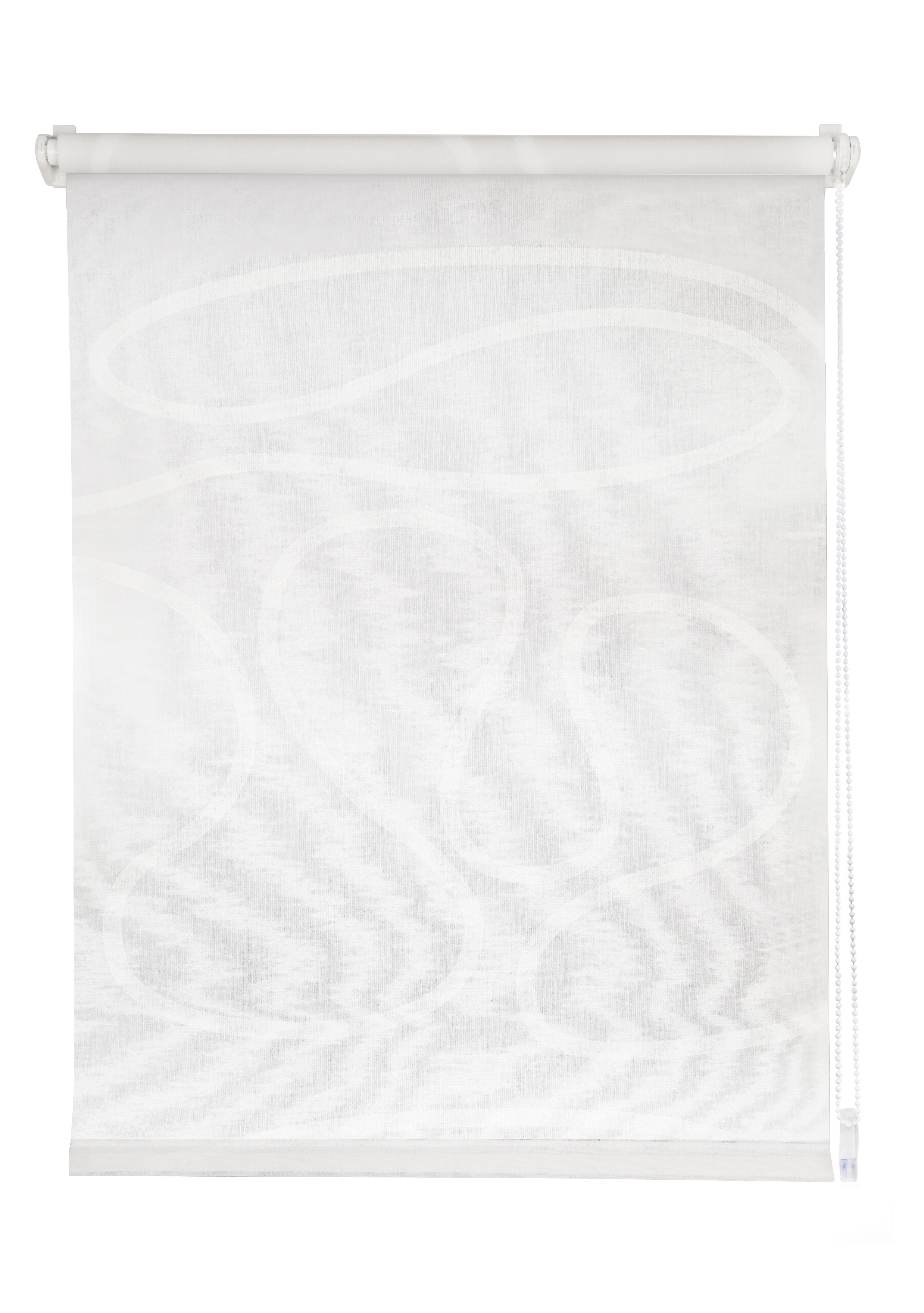 Ondeco Tageslichtrollo Win Move ohne Bohren Klemmfix lichtdurchl&auml;ssig und Blickdicht Gr&ouml;&szlig;e: 60x160 cm, Farbvariante: Wei&szlig; 