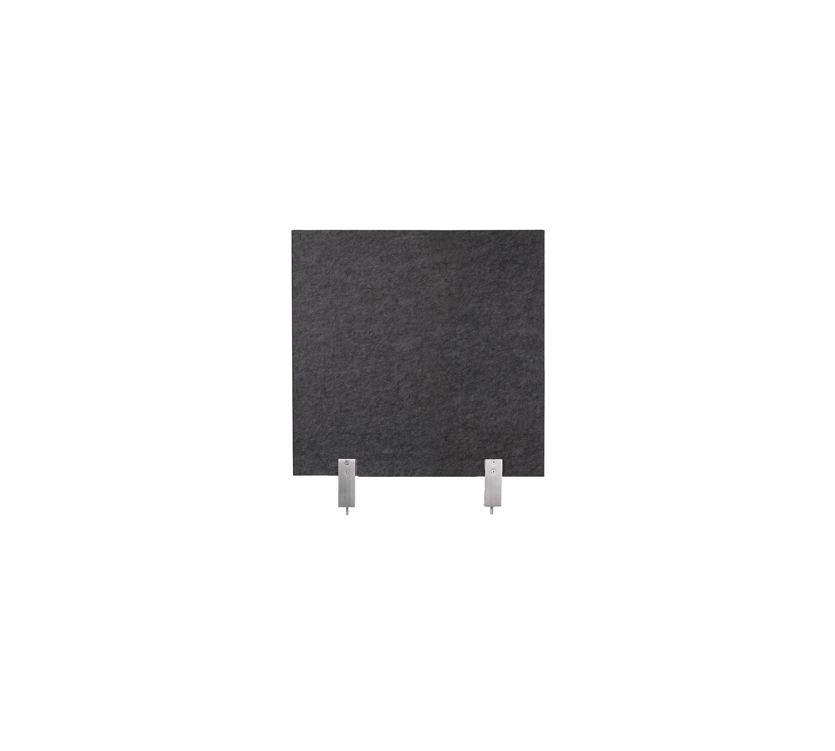 Schreibtisch-Set desktopz Klemme Farbe: anthrazit, Größe: 50x50x1cm