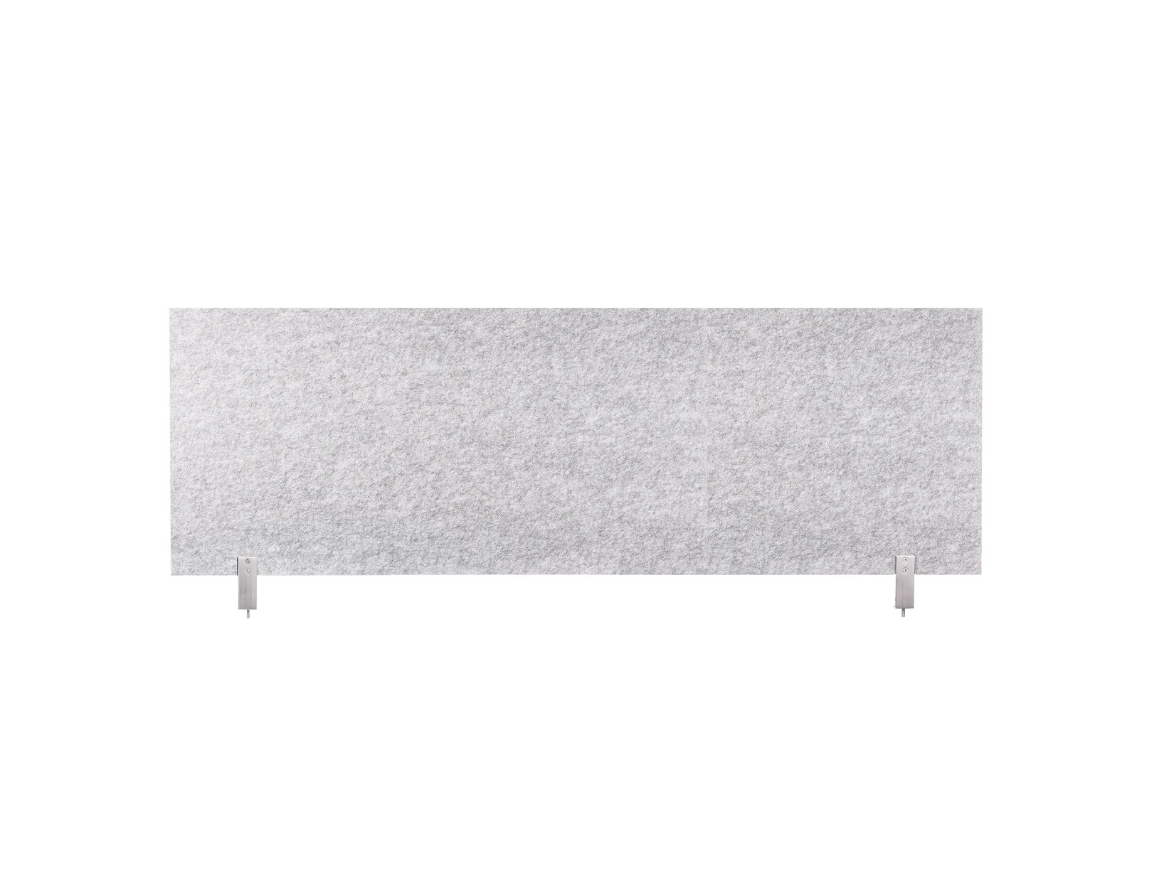 Schreibtisch-Set desktopz Klemme Farbe: lichtgrau, Größe: 150x50x1cm