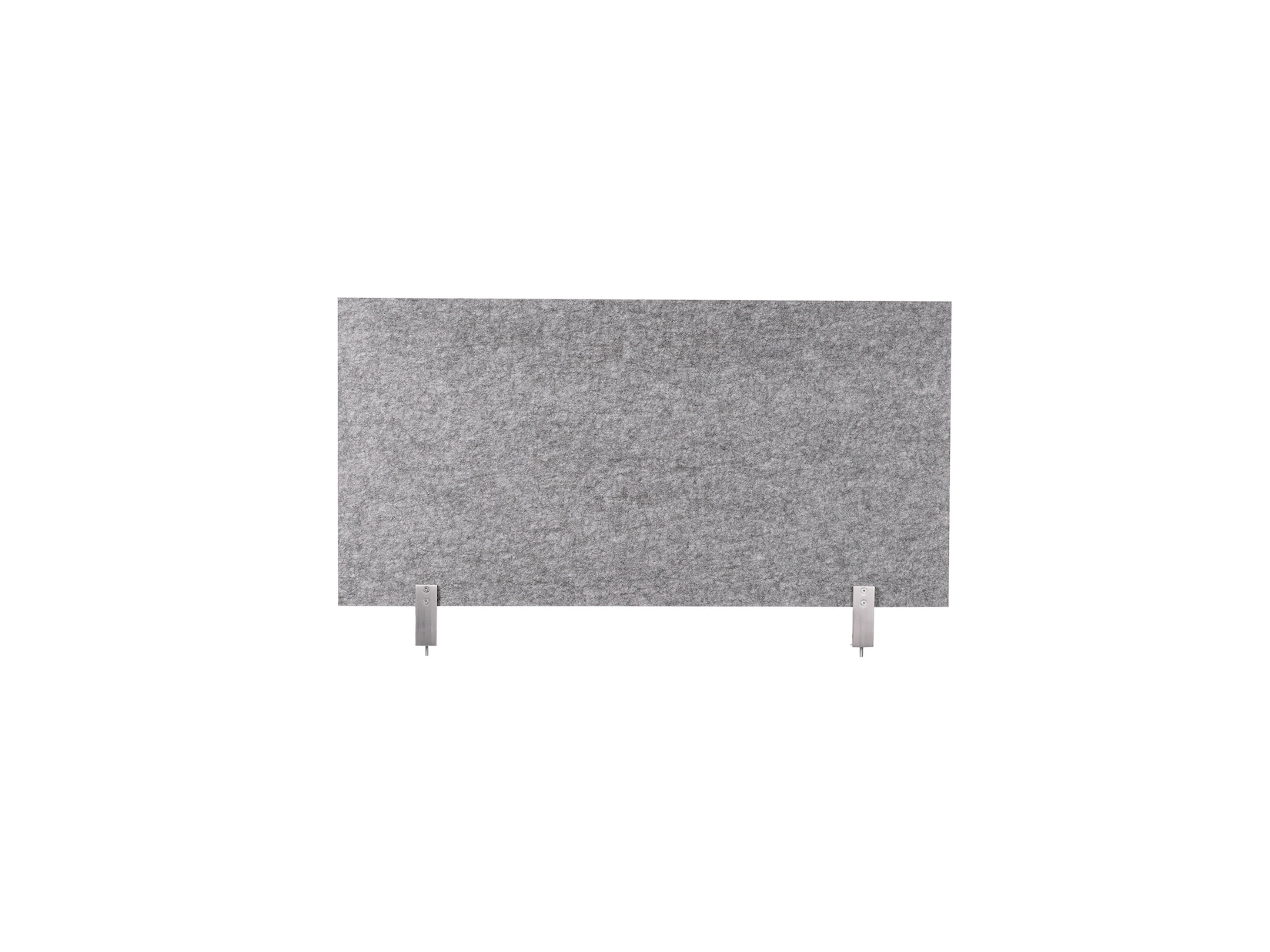 Schreibtisch-Set desktopz Klemme Farbe: grau, Größe: 100x50x2,5cm