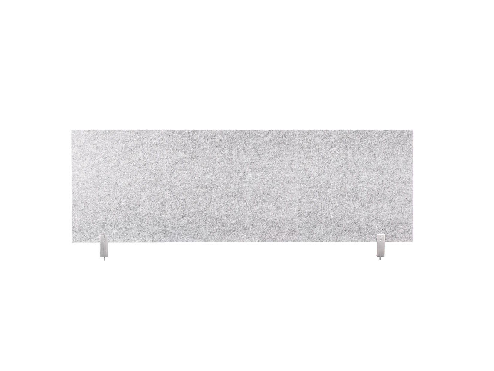 Schreibtisch-Set desktopz Klemme Farbe: lichtgrau, Größe: 150x50x2,5cm