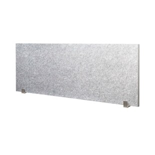 Schreibtisch-Set desktopz ?nie wieder bohren? Farbe: lichtgrau, Größe: 50x50x1cm 