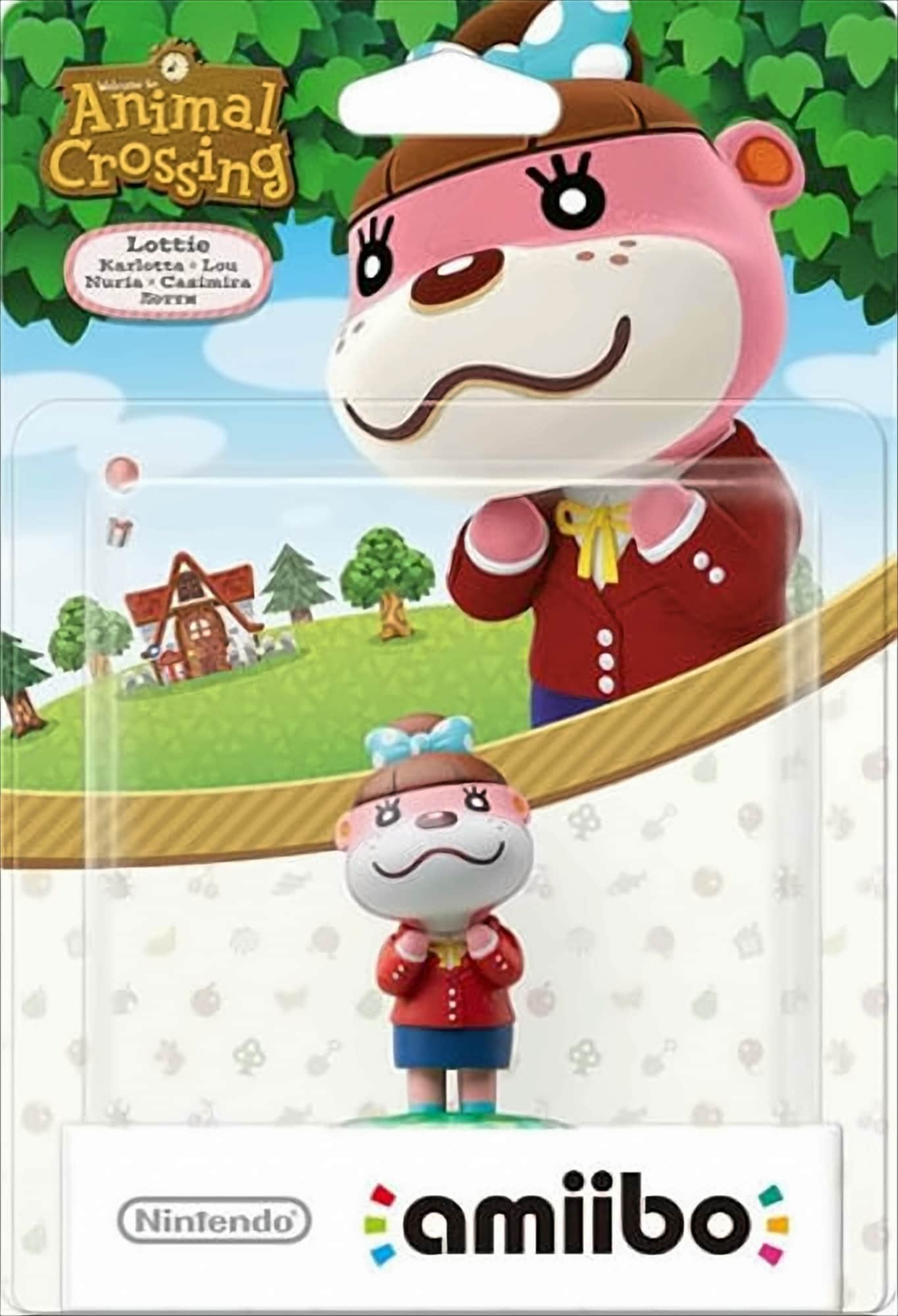 amiibo Animal Crossing Karlotta Figur 
