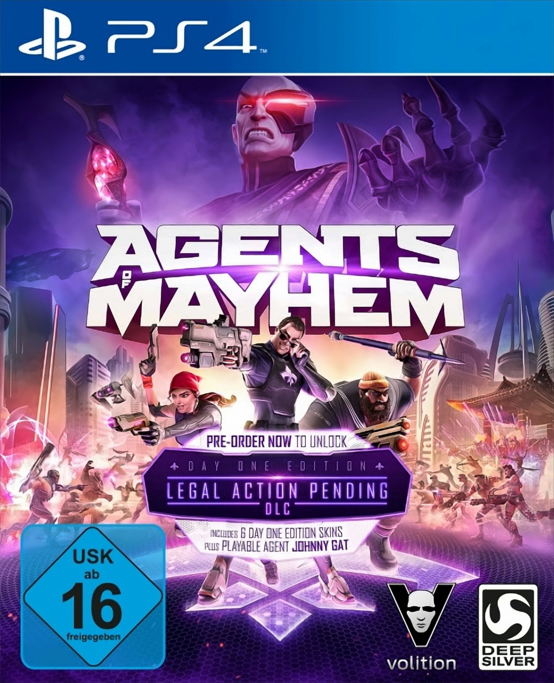 Agents of Mayhem Day One Edition (PS4) (USK) 