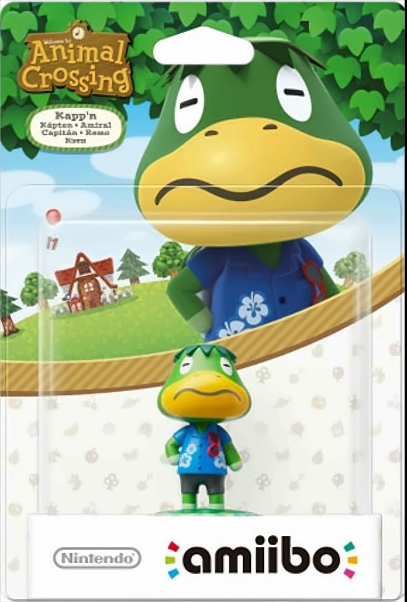 amiibo Animal Crossing K&auml;pten Figur 