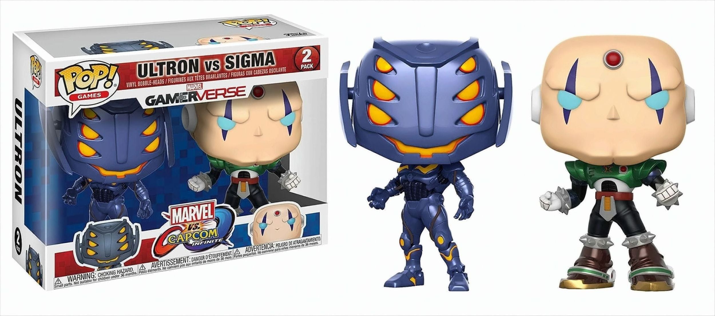 Funko Pop - Marvel vs Capcom - Ultron & Sigma 