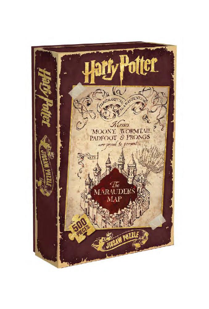 Harry Potter Puzzle Karte des Rumtreibers 