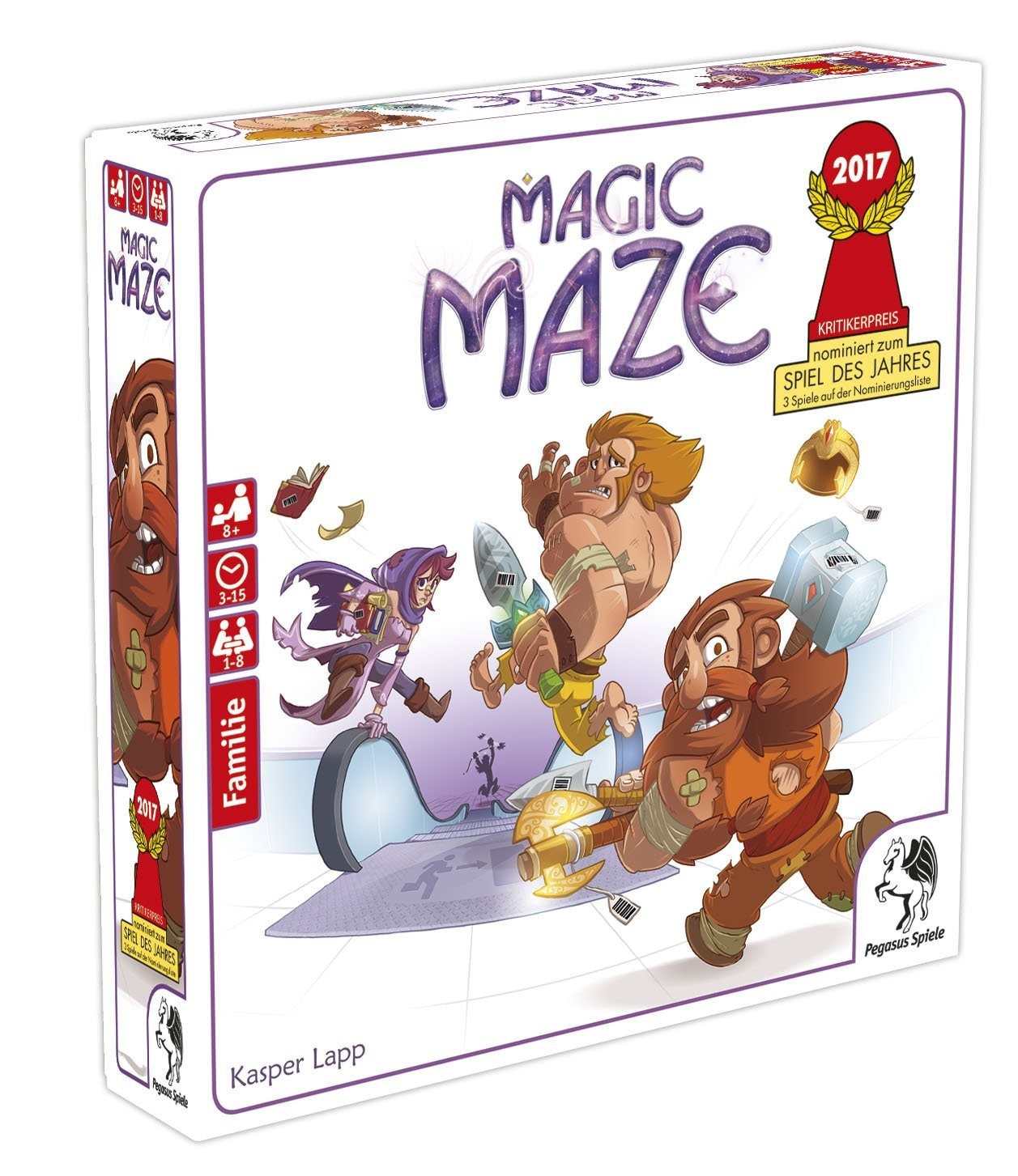 Pegasus Spiele 57200G Magic Maze Brettspiele, Bunt 