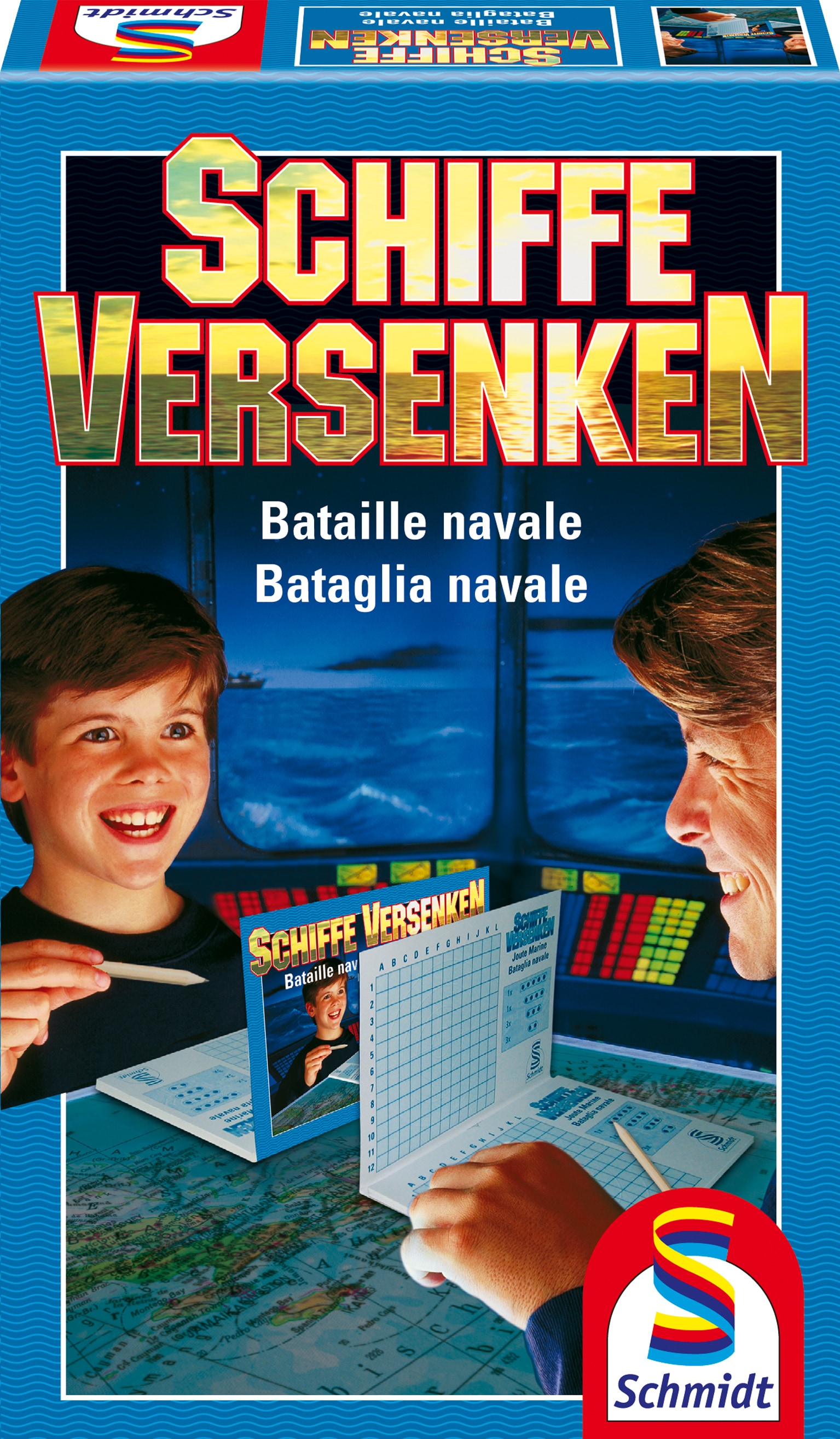 Schiffe versenken, f&uuml;r 2 Spieler 