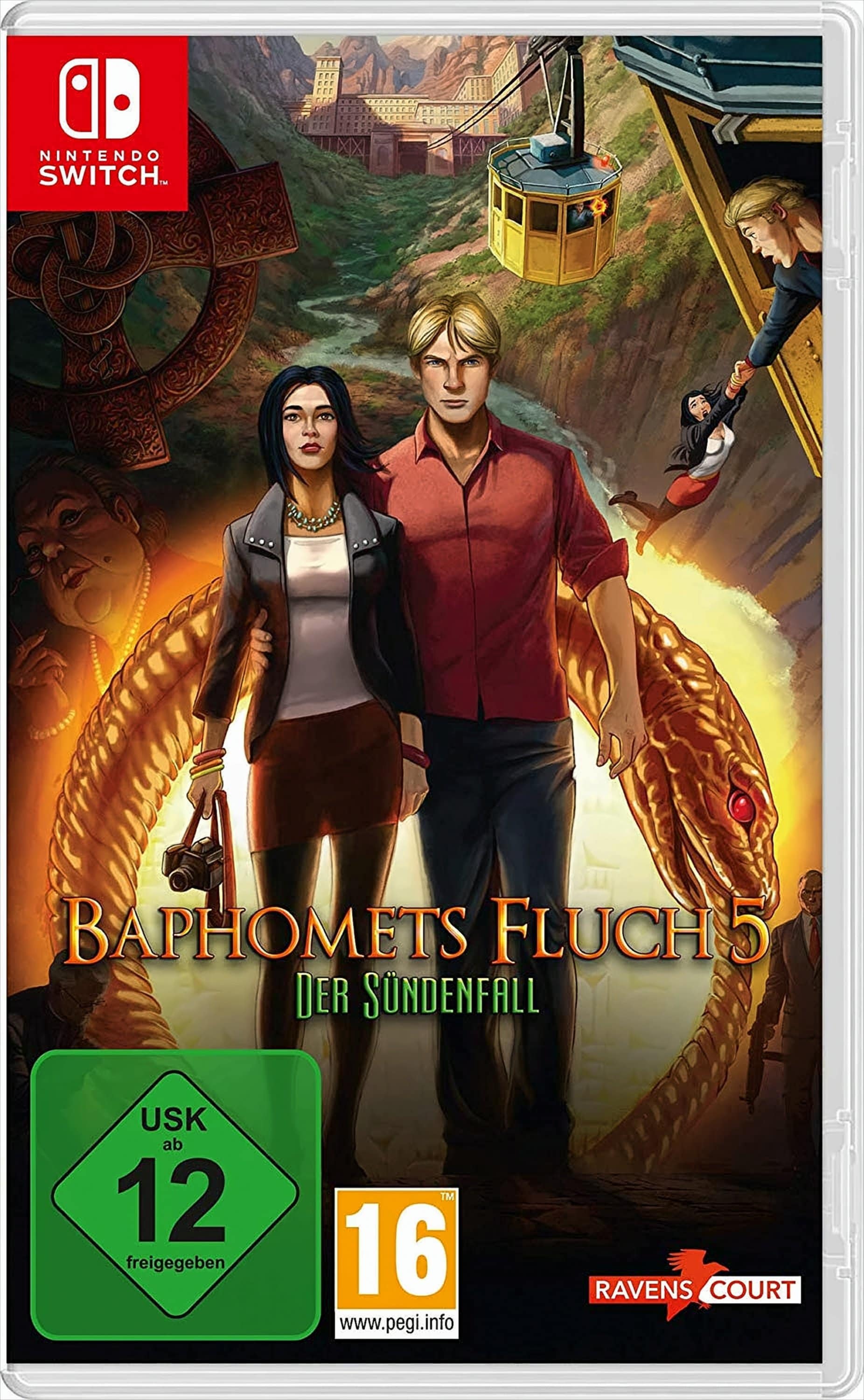 Baphomets Fluch 5: Der S&uuml;ndenfall (Switch) 