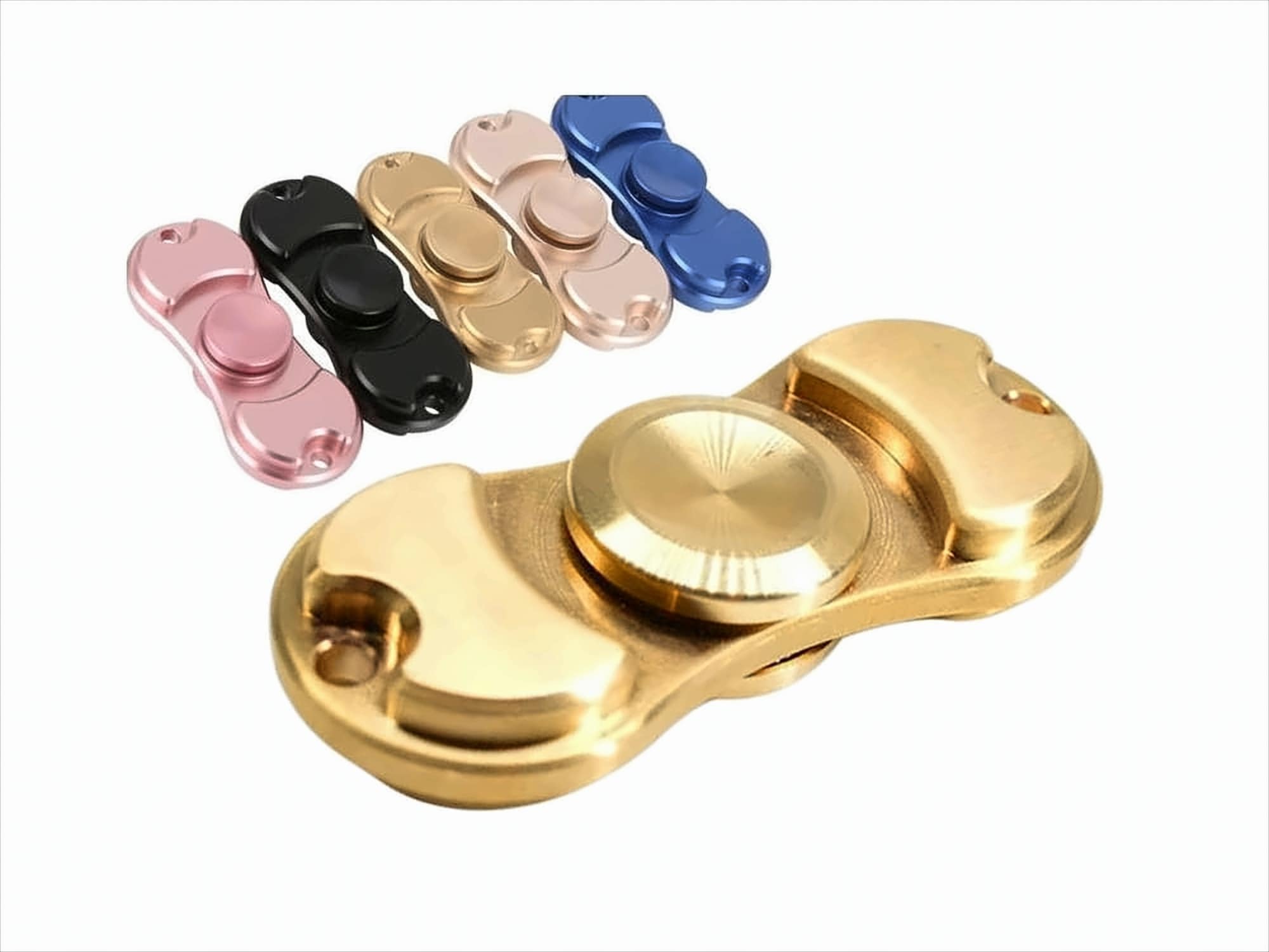 Finger Spinner - Fingerkreisel aus Metall - Fl&uuml;gel - farblich sortiert 