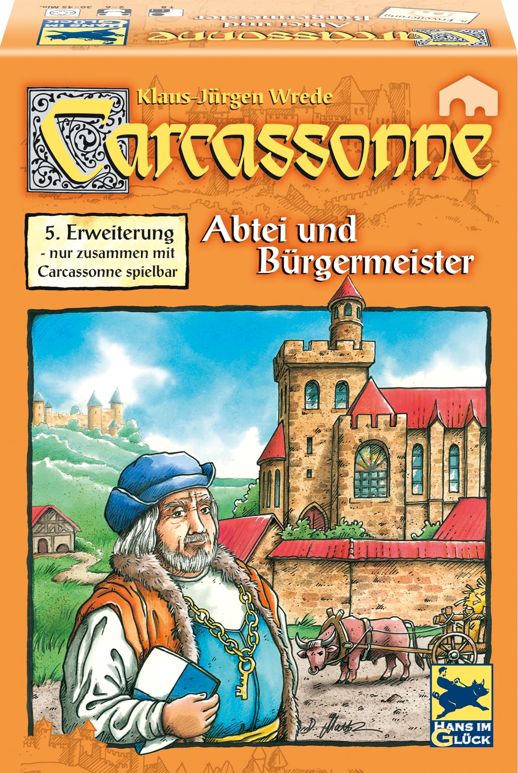 Carcassonne: Abtei & B&uuml;rgermeister 
