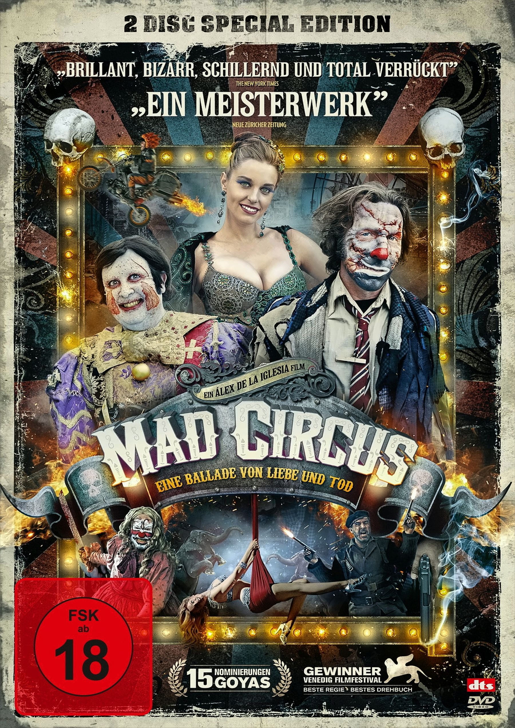 Mad Circus - Eine Ballade von Liebe und Tod (Special Edition, 2 Discs) 