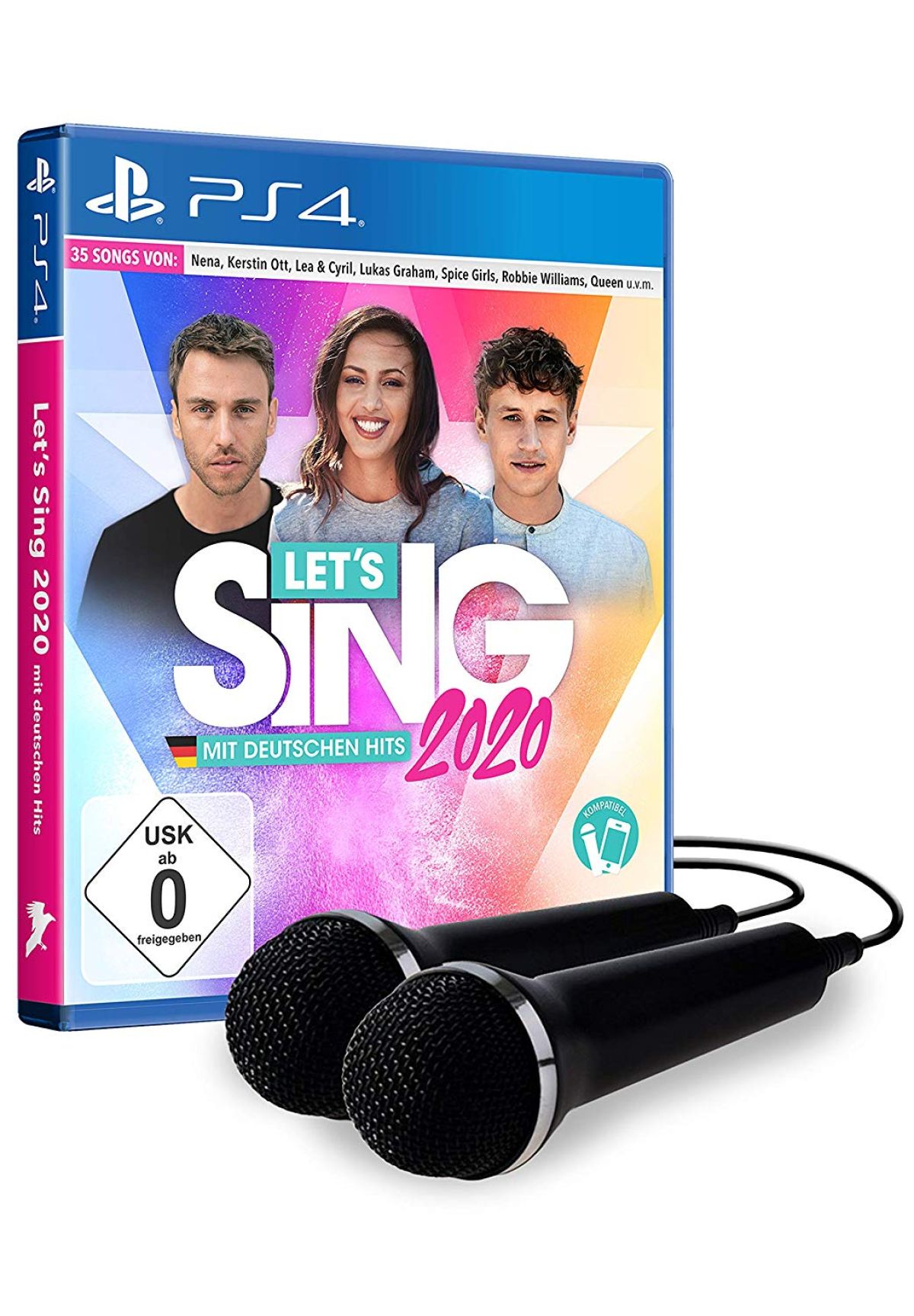 Let's Sing 2020 mit deutschen Hits + 2 Mics 