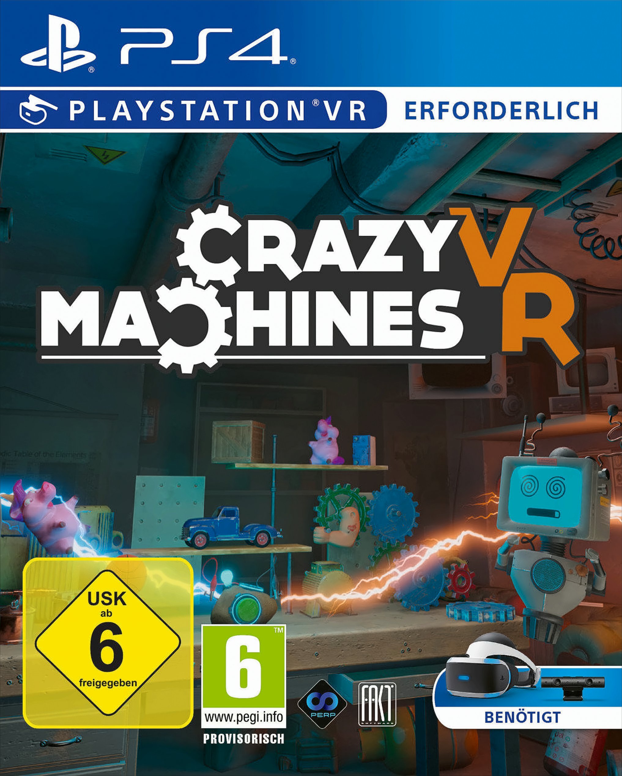 VR Crazy Machines PS-4 