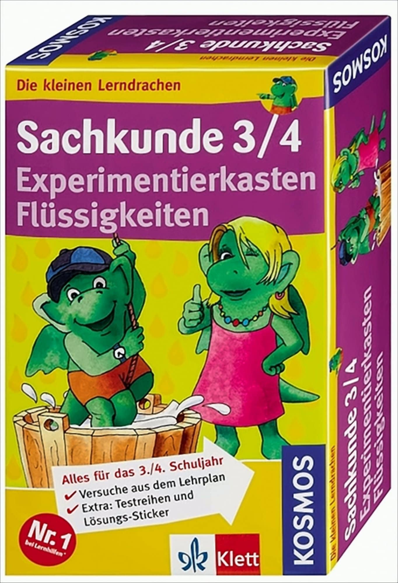 KOSMOS 604219 - Die kleinen Lerndrachen Sachkunde Flssigkeiten 