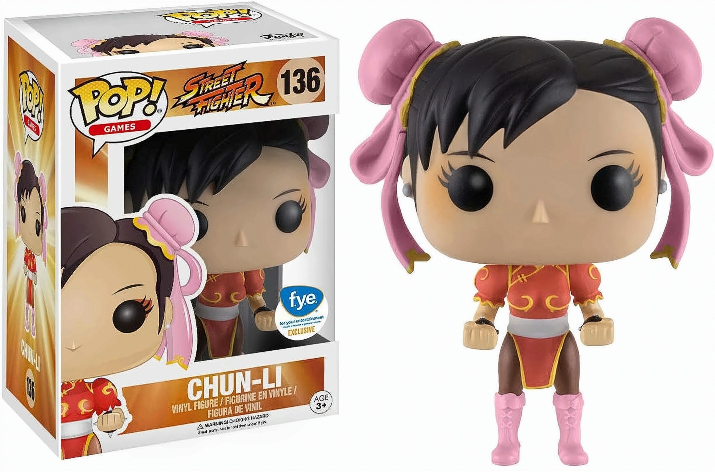 Funko POP Games Street Fighter - Chun-Li Red Outfit 