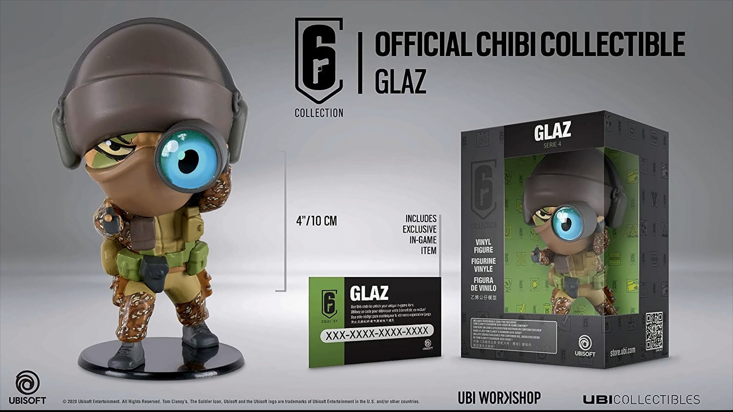 Six Collection 4 - Glaz 10 cm Vinyl Figure 
