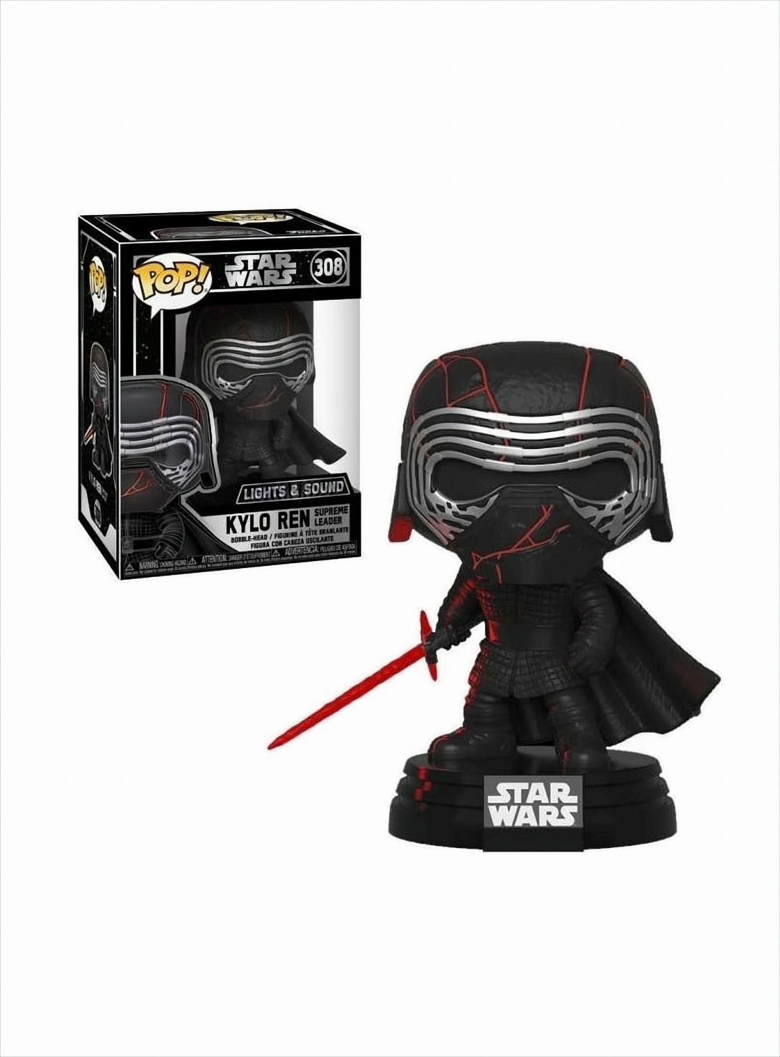 Funko POP Star Wars The Rise of Skywalker - Kylo Ren Supreme Leader (Lights & Sound) 