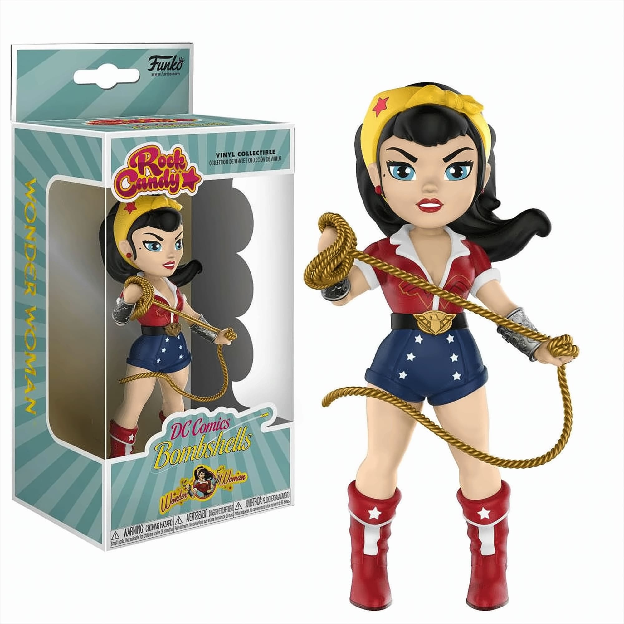 Funko Rock Candy DC Comics Bombshells - Wonder Woman 