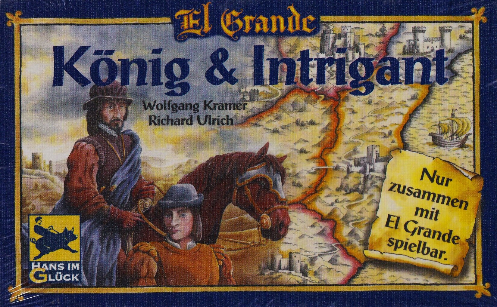 El Grande - König & Intrigant (Erweiterung), nur zusammen mit El Grande spielbar