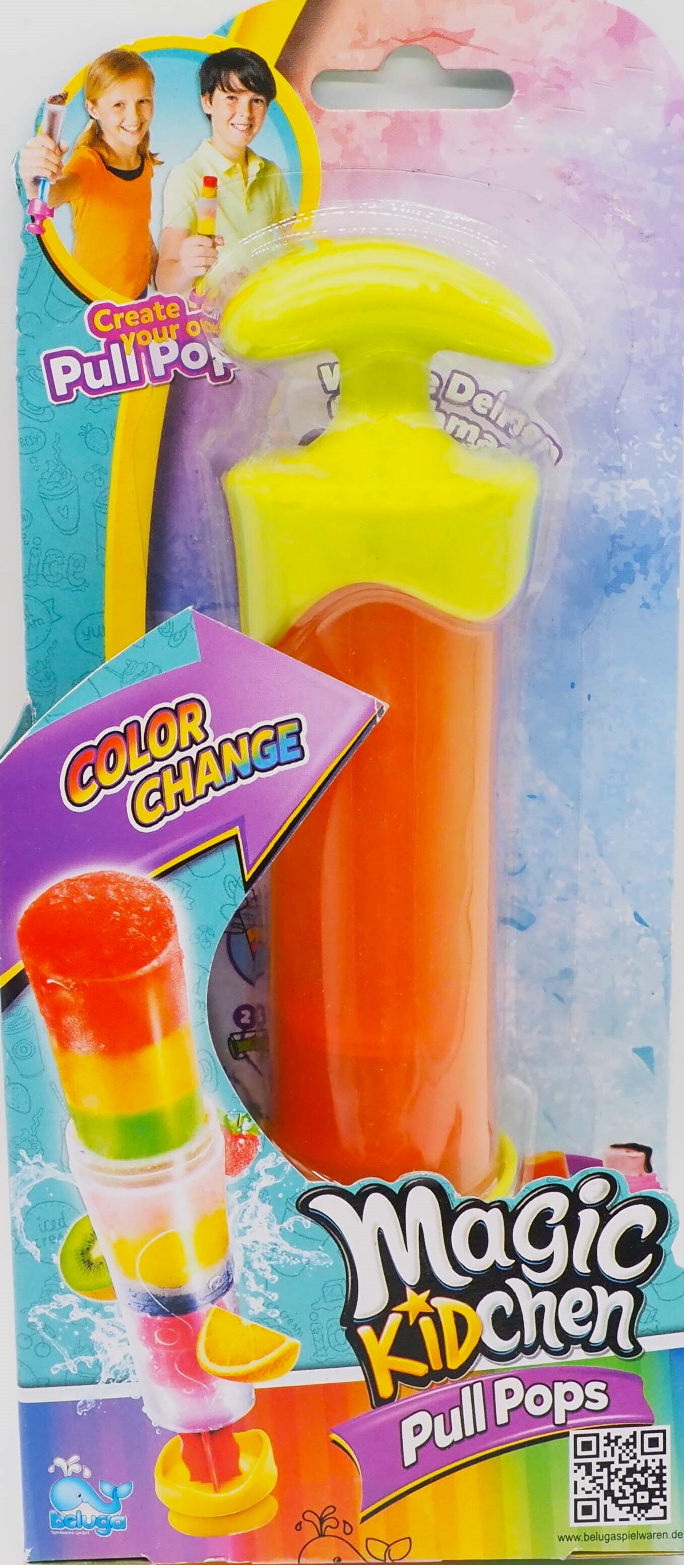 Magic Kidchen - Pull Pops mit Farbwechsel 
