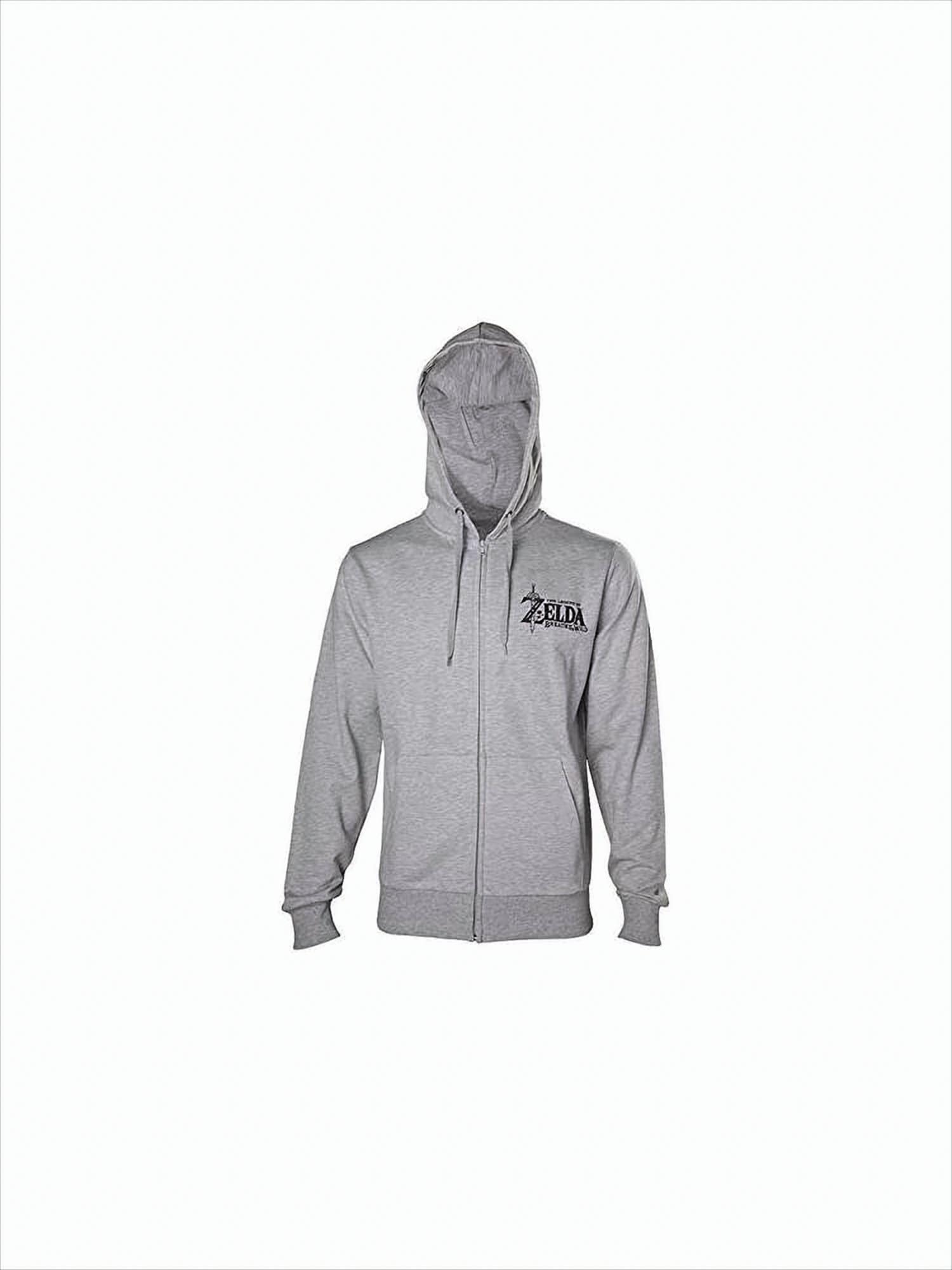 Bioworld Zelda Hoodie Sheikah Auge XL grau 