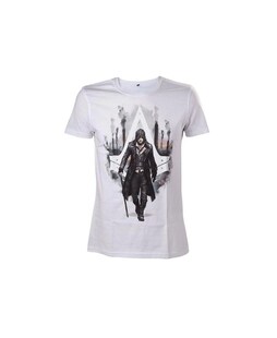 Assassins Creed Syndicate Jacob Frye Herren T-Shirt XL Weiß 