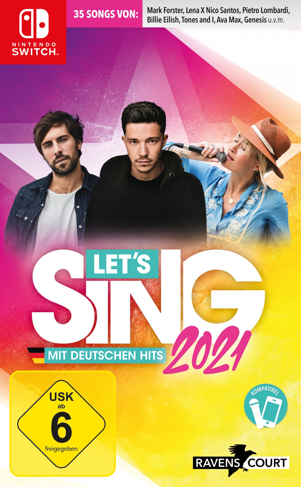Let's Sing 2021 mit deutschen Hits (Switch) (USK) 