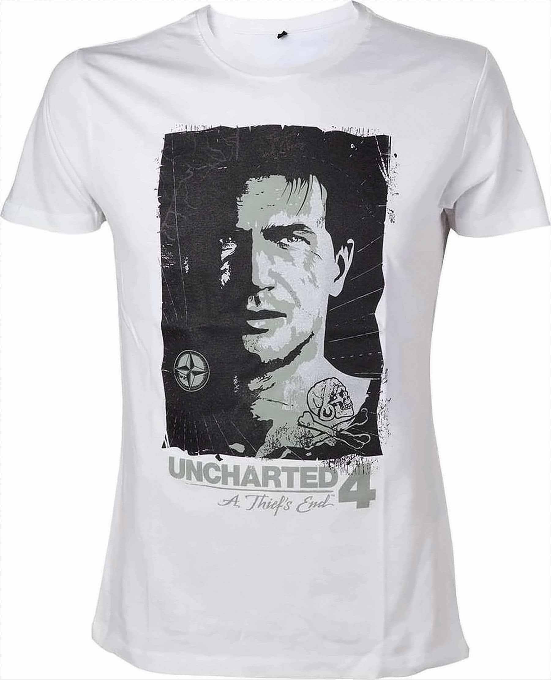 Uncharted 4 - Drake Compas Men's T-Shirt Gr&ouml;&szlig;e XXL 