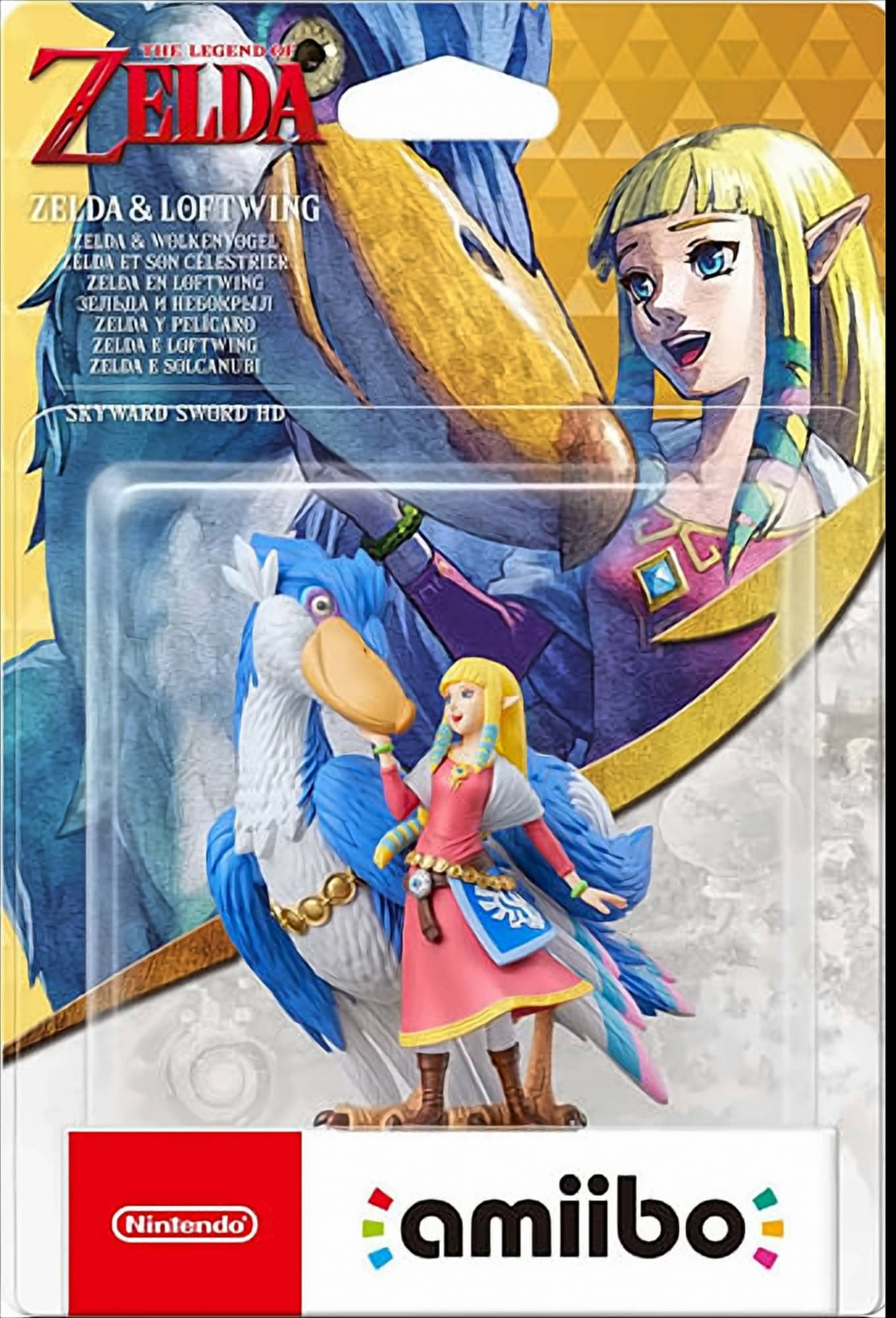 Amiibo Zelda & Wolkenvogel Zelda Skyward Sword 