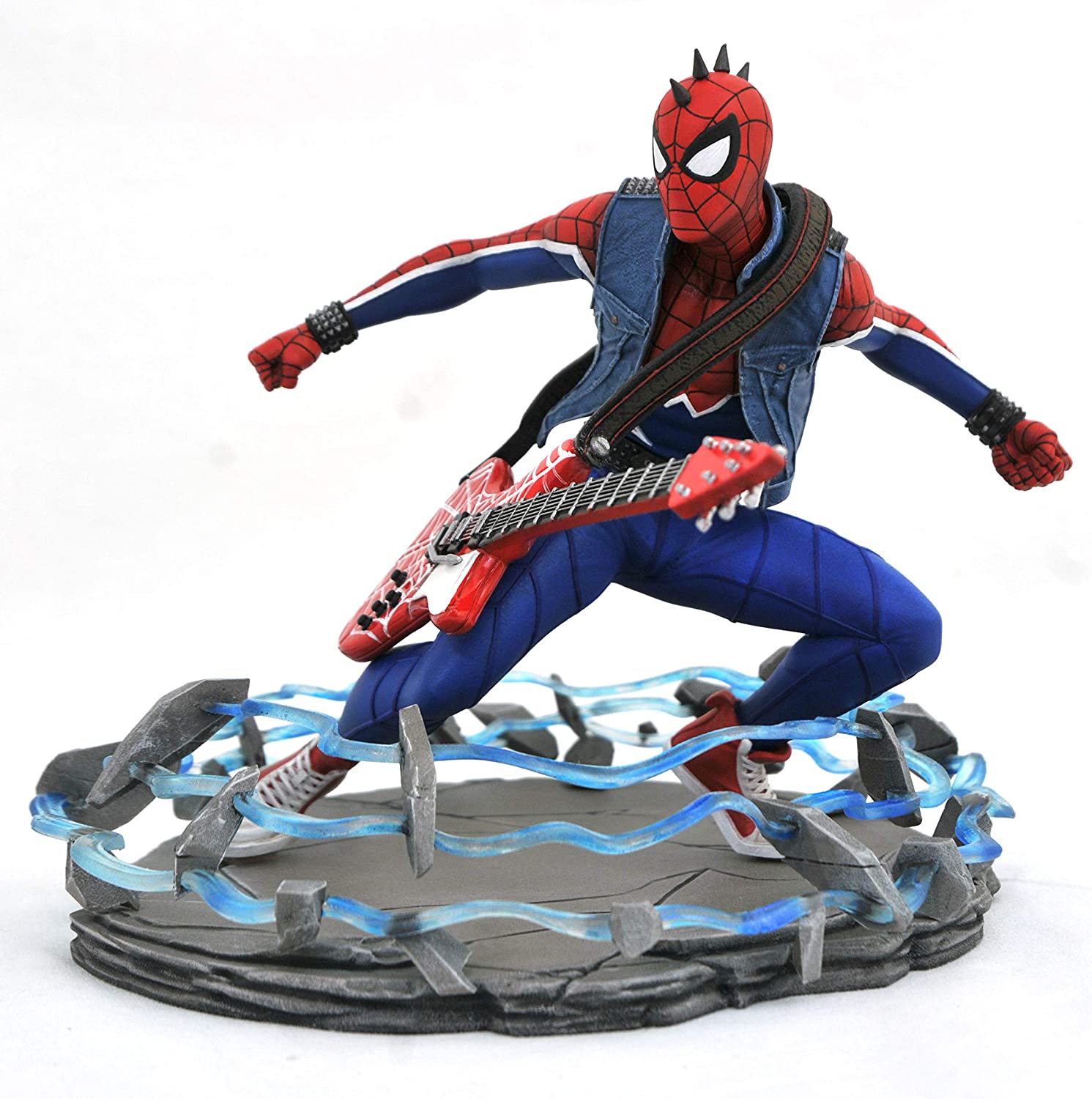 Marvel Gallery PS4 Spider-Punk 20 cm PVC Diorama 