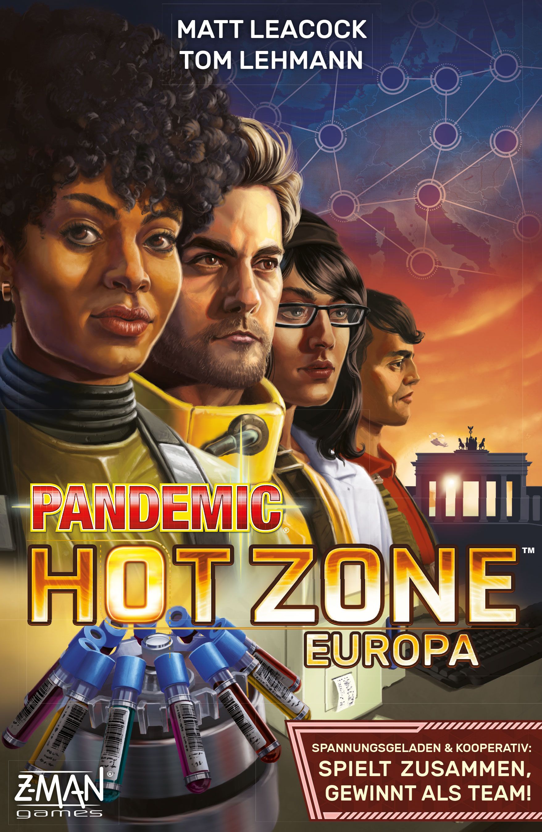 Z-Man Games - Pandemic Hot Zone Europa 