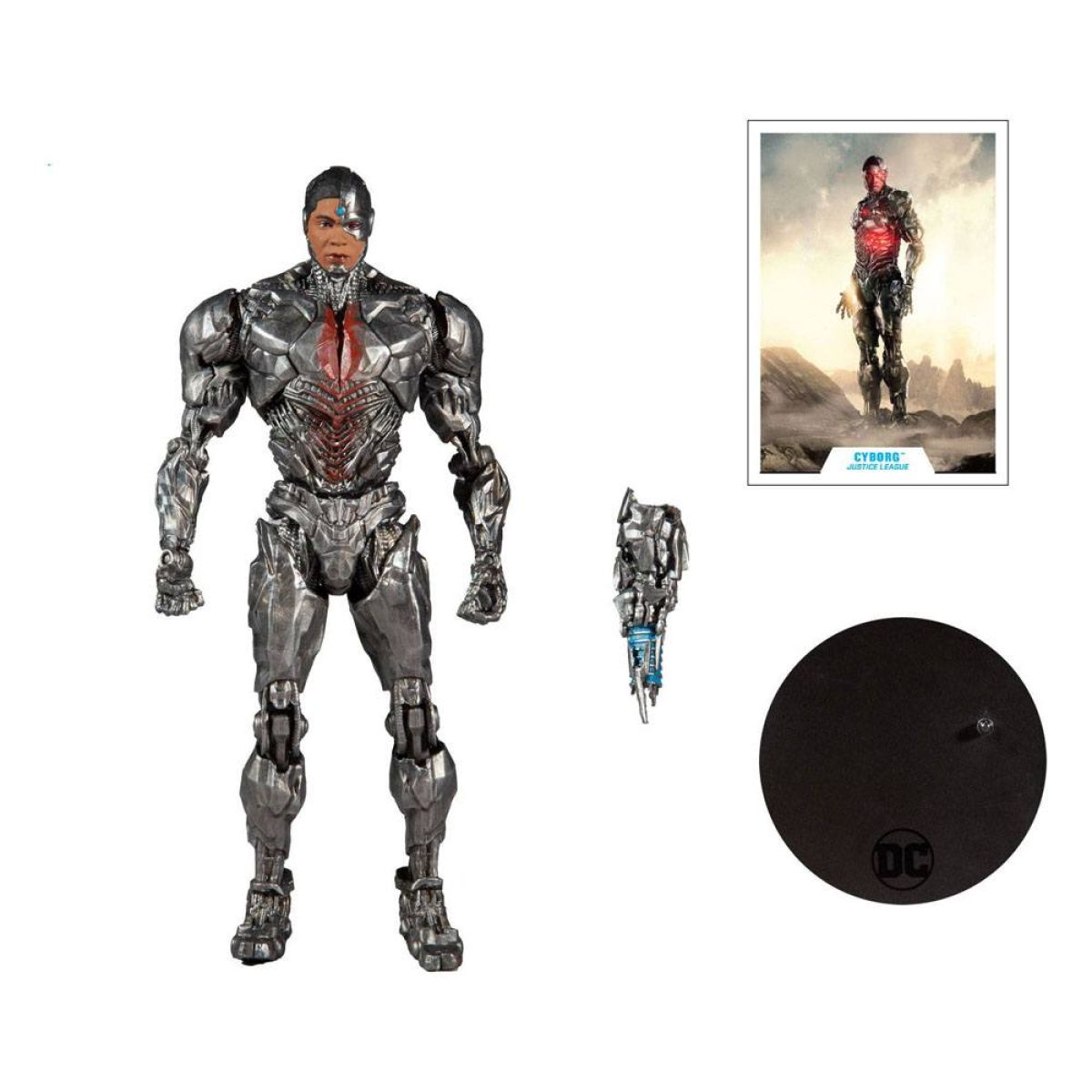 DC Justice League Movie - Cyborg 18 cm Figur 