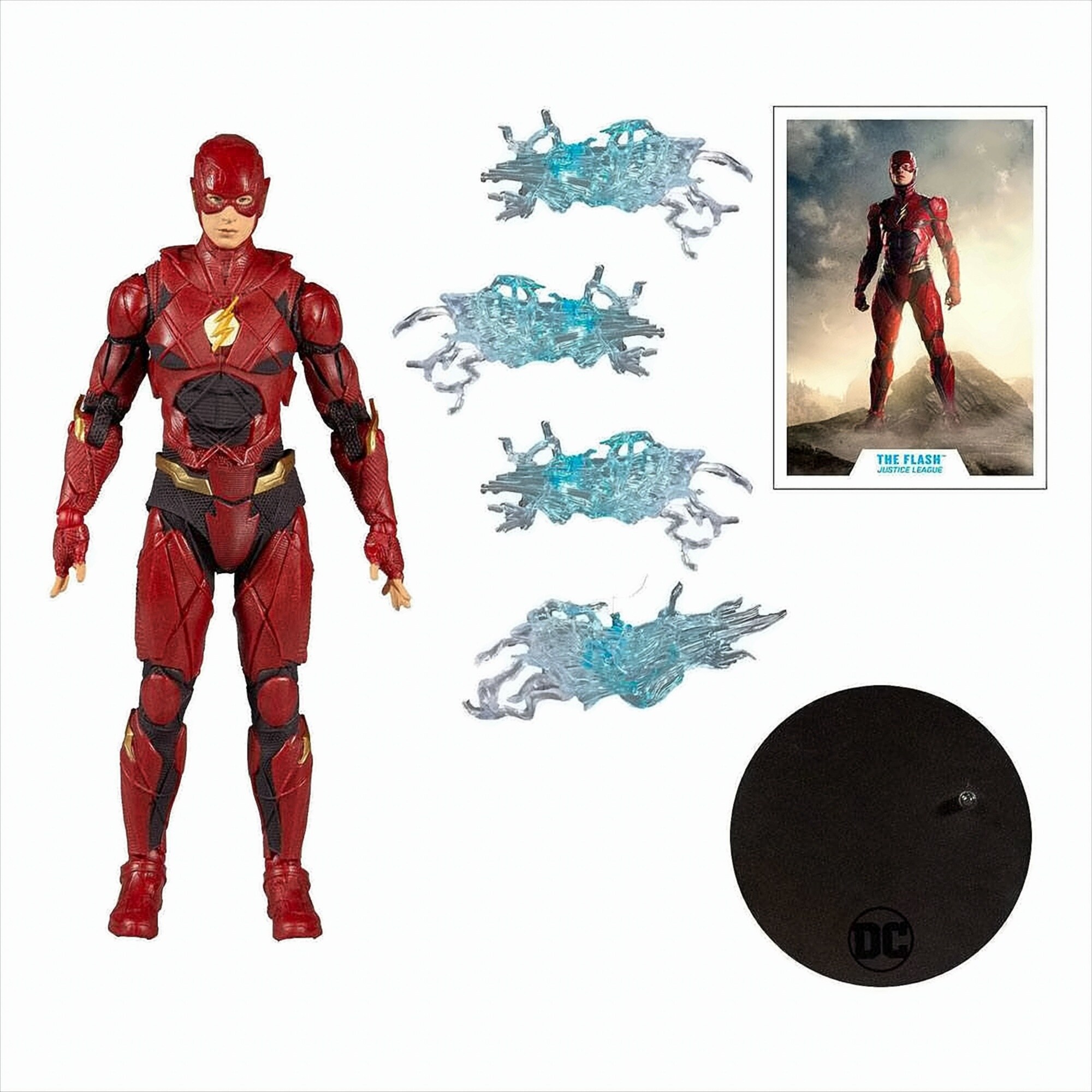 DC Justice League Movie - Flash 18 cm Figur 